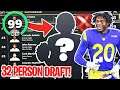 I Drafted The BEST Defense in my 32 Person Fantasy Draft! Madden 22 Franchise