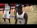 Oral Roberts vs Arkansas NCAA Basketball 2021 Simulation Sweet 16 NCAA Tournament Game PS3