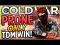 COLD WAR - "PRONE ONLY TEAM DEATHMATCH WIN!" - Team Challenge #10 (COLD WAR PRONE ONLY TDM WIN)
