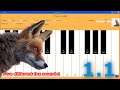 Fox Piano 1.1 - More Foxes, Volume Control, Application Logo
