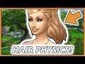 HAIR PHYSICS MOD! | The Sims 4 (by Mermansimmer)
