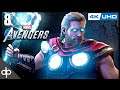 MARVEL'S AVENGERS Gameplay Español Parte 8 | Thor Dios del Trueno | Español Latino 4K
