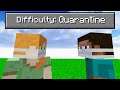 So I added a "Quarantine" difficulty to minecraft...