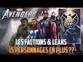 [Marvel's Avengers] 15 héros dans des leaks !!