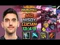 Nisqy Lucian Mid vs Sylas - Lucian Galeforce Press the Attack - LOL EUW 11.23