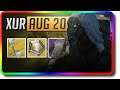 Destiny 2 Beyond Light - Xur Location, Exotic Weapon Trinity Ghoul (8/20/2021 August 20)