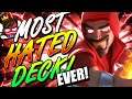 THIS ISNT FAIR! #1 MOST HATED DECK IN CLASH ROYALE DOESN’T LOSE!!