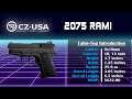 CZ 2075 Rami Unboxing and Review