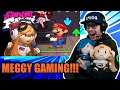 MEGGY'S A HARDCORE GAMER!!! || Meggy Plays Friday Night Funkin! (SMG4 Mods) Reaction!