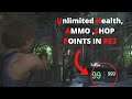 Resident Evil 3 Remake Mod - Unlimited Health , Ammo , No Reload & Unlimited Shop Point ) & More