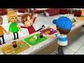 [Kids] Wii Party U - Feed Mii (Eng Sub, Play movies 26) Play my kids