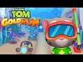 TALKING TOM GOLD RUN - Splashy Tom in Undersea World