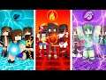 Monster School : 3 New Herobrine And Wither And Zombie Sisters Challenge - Minecraft Animation