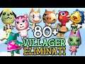 TUTTI i VILLAGER ELIMINATI | Animal Crossing