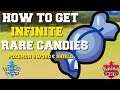 HOW TO GET INFINITE RARE CANDIES IN POKEMON SWORD AND SHIELD (BEST METHOD)