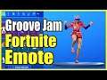 How to do the Fortnite Groove Jam Emote Dance! (Easy Method!)