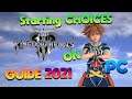 KINGDOM HEARTS 3 - Starting CHOICES at the Beginning Guide 2021- WATCH THIS Before you play ! STATS