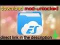 Download ES File Explorer File Manager Hack MOD Unlocked APK For Android