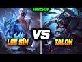 1 Level Lee sin VS Talon - League Of Legends