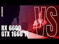 RX 6600 VS GTX 1660 Ti - RX 6600 benchmark in 11 GAMES 1080p 1440p 4K