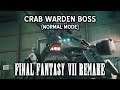 Final Fantasy VII Remake | Crab Warden Boss Battle [Normal Mode] (PS4)