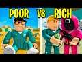 POOR PLAYER Vs RICH PLAYER In SQUID GAME! (Roblox)