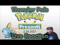 Thunder Pals Live Reaction - Pokémon Presents - #Pokemon25 - 2.26.21