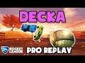 Decka Pro Ranked 2v2 POV #102 - Rocket League Replays