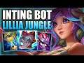 HOW TO PLAY LILLIA JUNGLE WITH A HARD INTING BOT LANE! - Best Build/Runes Guide - League of Legends