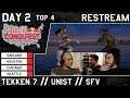 Sajam Restreams Red Bull Conquest Finals 2019 - Day 2 Top 4 (Tekken 7 | UNIST | SFV)
