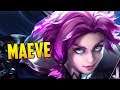 MAEVE MY BEST FLANK GAME! Paladins Ranked Gameplay & Loadout