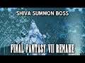 Final Fantasy VII Remake | Shiva Summon Boss Battle (PS4)