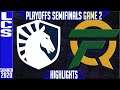 TL vs FLY Highlights Game 2 | LCS Summer 2020 Playoffs Semifinals | Team Liquid vs FlyQuest G2