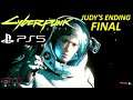 Cyberpunk 2077: Judy's ENDING / FINAL con Judy / PS5 Walktrhough sin comentarios / 60fps
