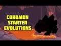 Looking At the Coromon Starter Evolutions