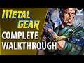 Metal Gear (1987) NES - Complete Walkthrough