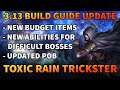 Toxic Rain Trickster - New Abilities and Gear - Build Guide Update - Path of Exile: 3.13