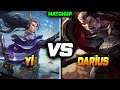 2 Level Master yi VS Darius