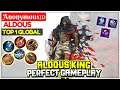 Aldous King Perfect Gameplay [ Top 1 Global Aldous ] Anonymous🇮🇩 - Mobile Legends