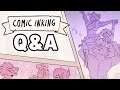 Comic Inking and Q&A! | High Hopes Low Rolls