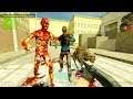 Counter Strike Source - Zombie Horde Mod Online Gameplay on de_wpus_bankparty_v2 map