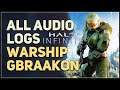 Warship Gbraakon All Audio Logs Halo Infinite
