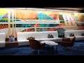 Disney's Contemporary Resort New Updated Lobby Tour - Mary Blair and WDW History Inspired Artwork