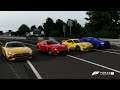 Forza 7 Drag race: Ford Mustang GT350R vs Mercedes-AMG GTS vs Porsche Cayman GT4 vs Alfa 8C
