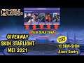 GIVEAWAY SKIN STARLIGHT MEI 2021 - YI SUN SHIN Azure Sentry | MOBILE LEGENDS