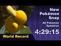 New Pokémon Snap All Pokémon Speedrun in 4:29:15