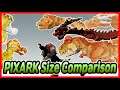 pixark dinosaur size comparison 3d (픽스아크 공룡 사이즈 비교)