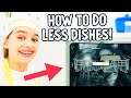 HOW TO DO LESS DISHES