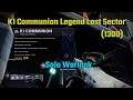 Destiny 2: K1 Communion Legend Lost Sector (1300) Solo Warlock