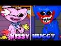 FNF KISSY MISSY V.S Huggy Wuggy HD :3 FULL HORROR GAME [HARD]